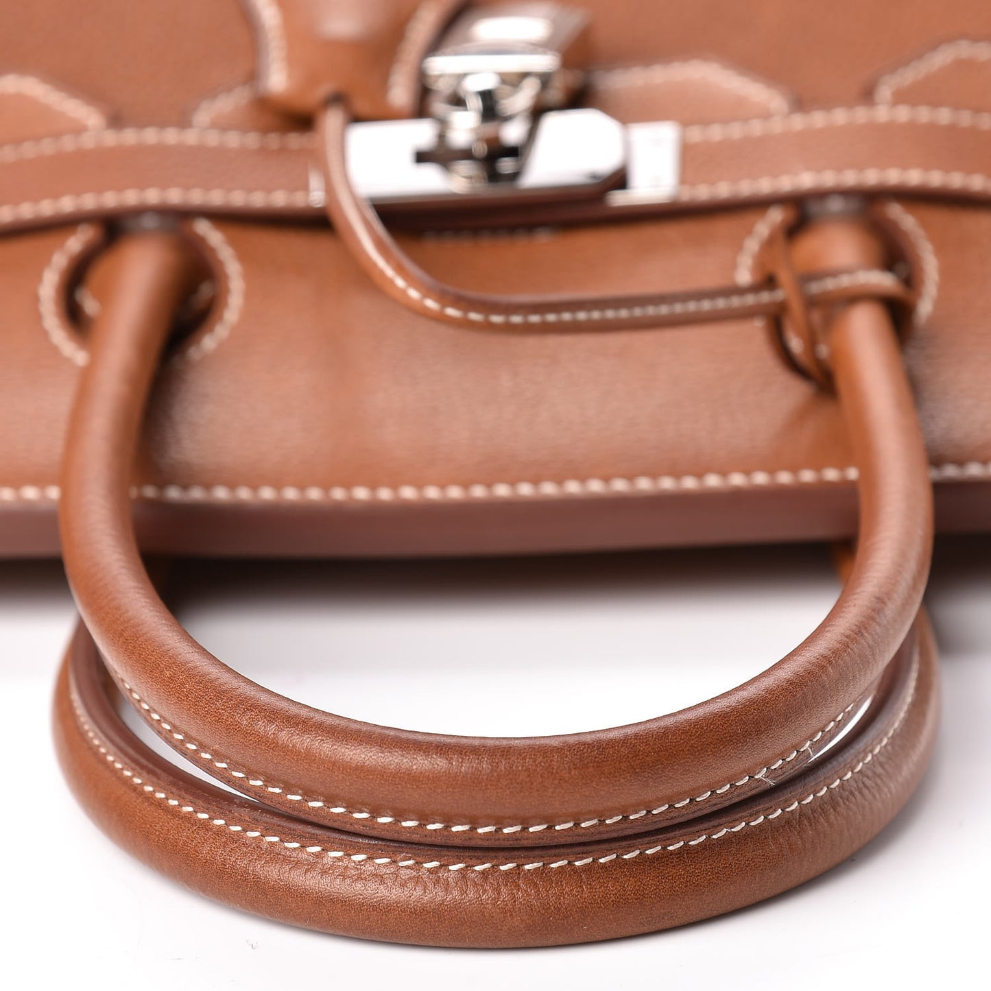 Natural Barenia Faubourg Birkin 35 Fauve