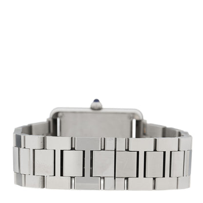 Cartier Stainless Steel 24mm Tank Solo Quartz Watch 3 of 4