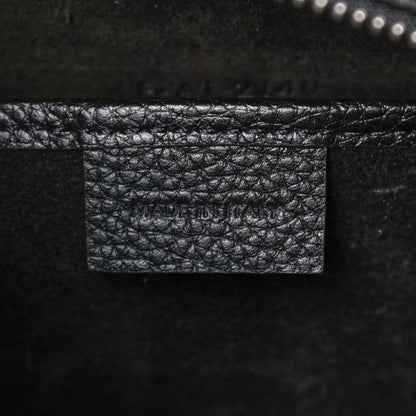 Celine Drummed Calfskin Nano Luggage Black 7 of 10