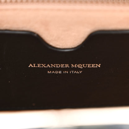 Alexander McQueen Calf Hair Zebra Print Knuckle Box Clutch 6 of 11