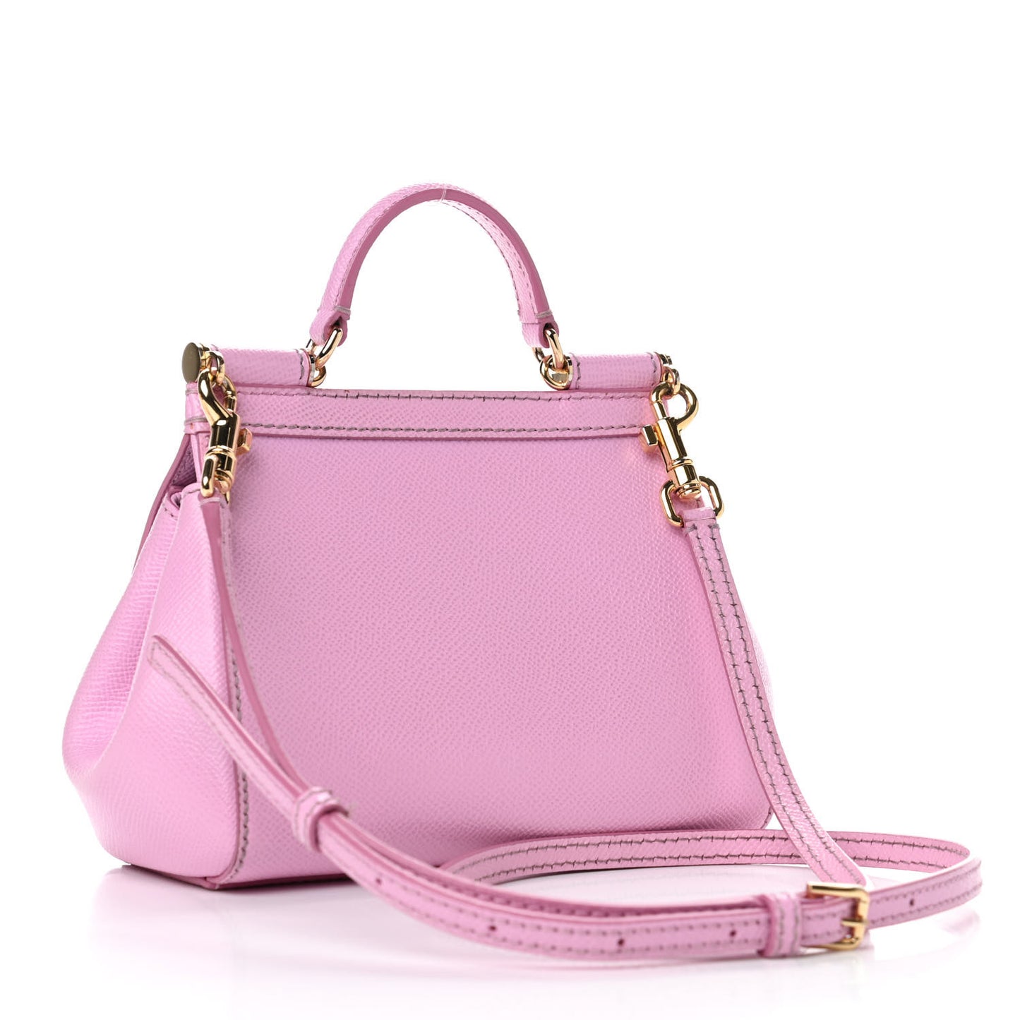 Dauphine Mini Miss Sicily Satchel Rosa Chiaro