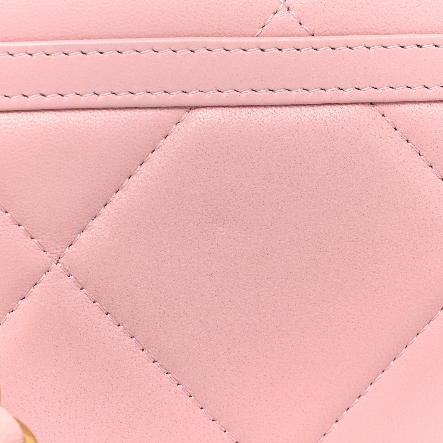 Chanel Lambskin Quilted Chanel 19 Belt Phone Holder Bag Pink 10 of 11