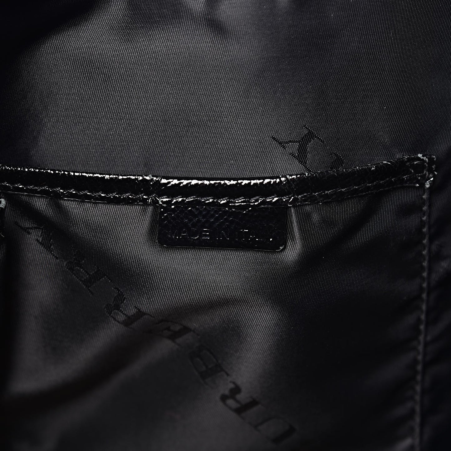 Patent Large Somerford Tote Black