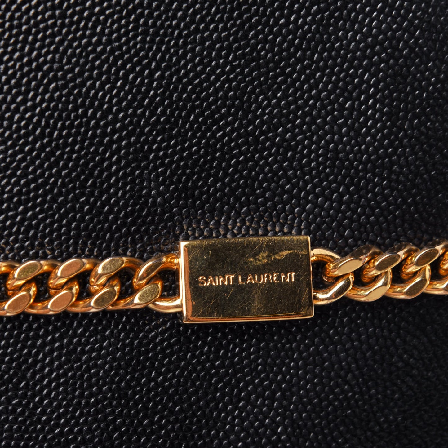 Grain De Poudre Small Monogram Kate Satchel Black