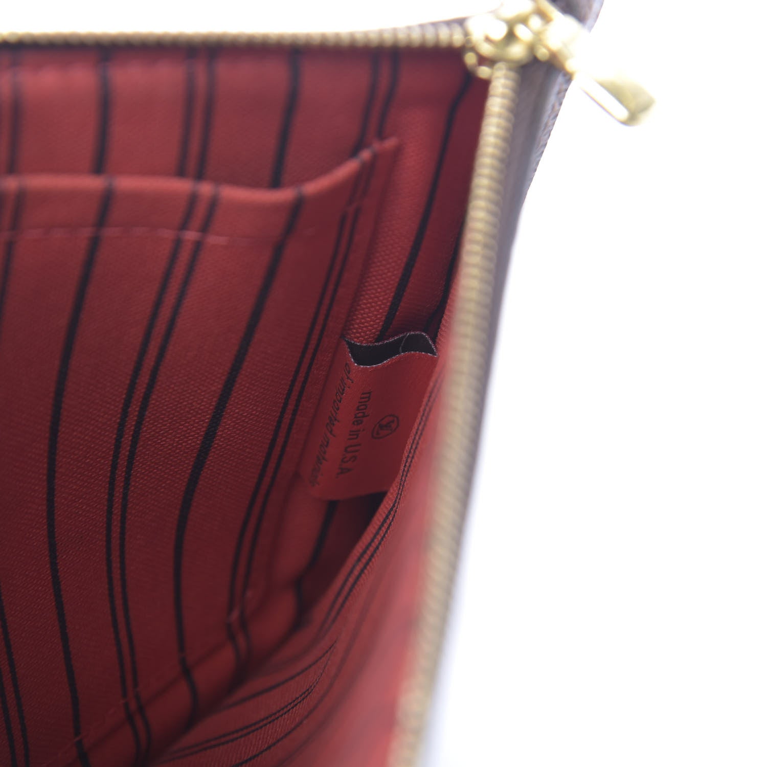 Louis Vuitton Damier Ebene Neverfull MM GM Pochette 7 of 7