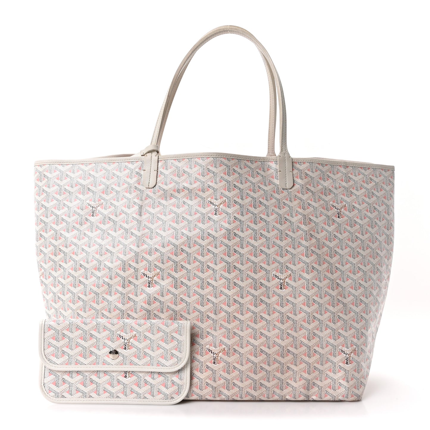 Goyardine Saint Louis Claire Voie GM White Pink