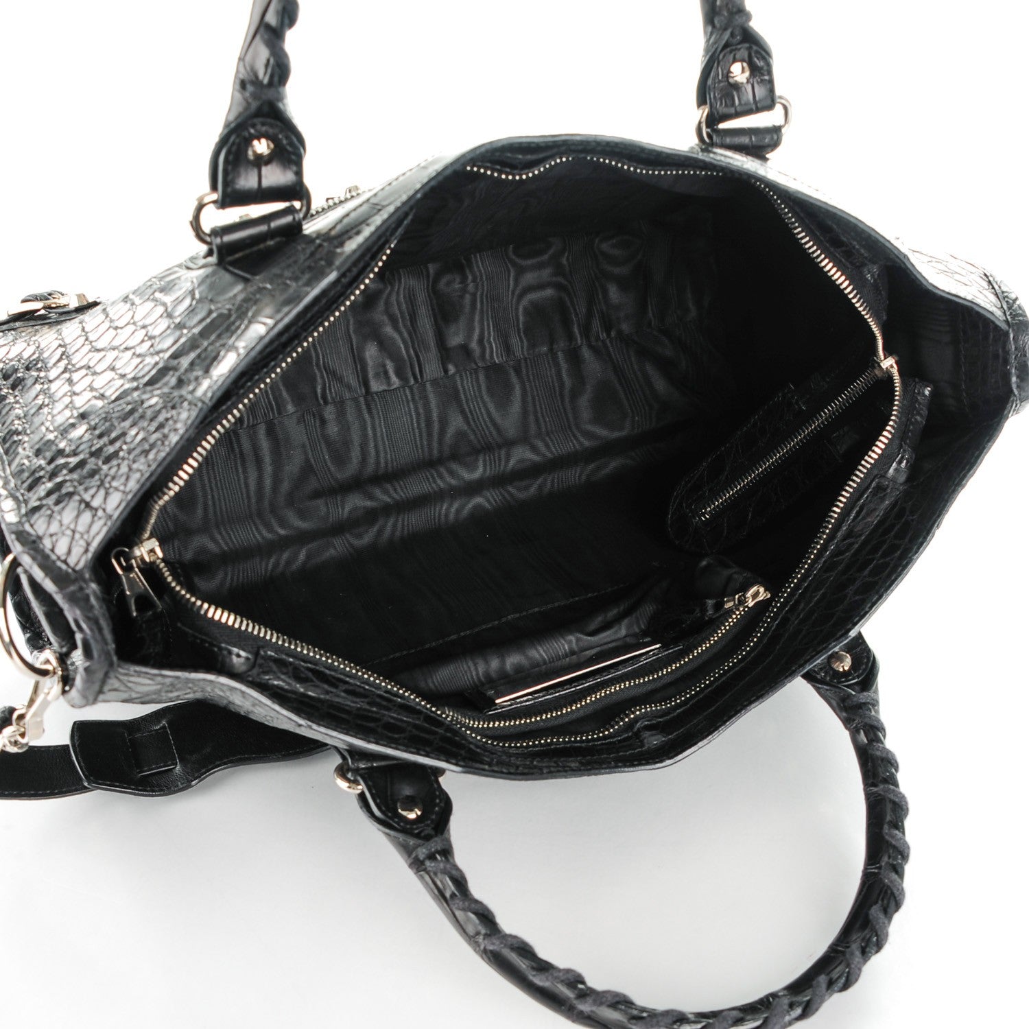 Balenciaga Crocodile City Black 5 of 8