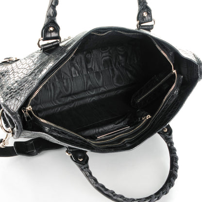 Balenciaga Crocodile City Black 5 of 8