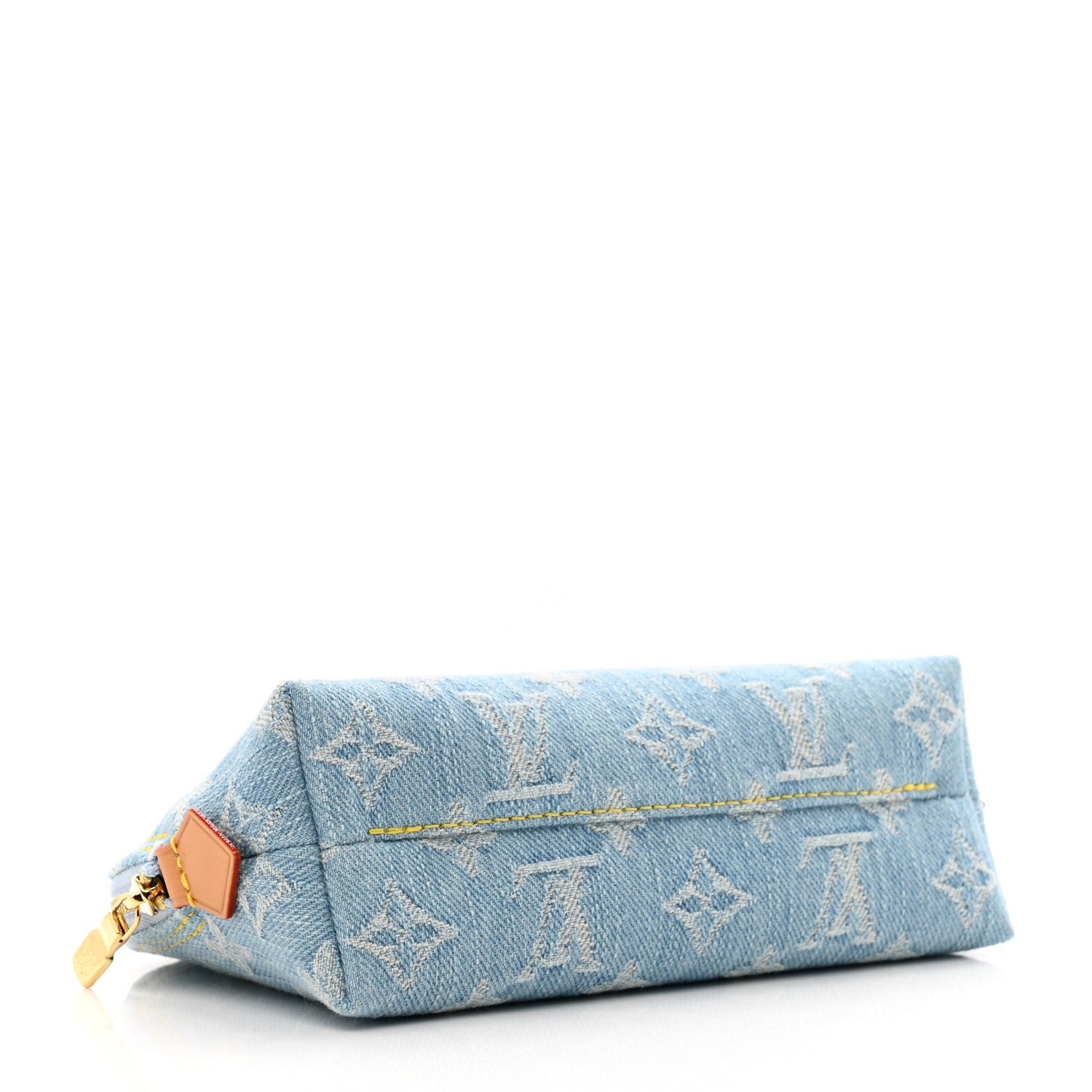 Louis Vuitton Denim Monogram Pochette Cosmetique PM Sky Blue 4 of 6