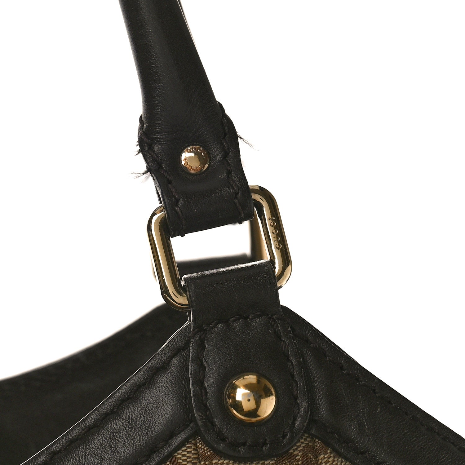 Gucci Monogram Large Sukey Tote Dark Brown 15 of 15