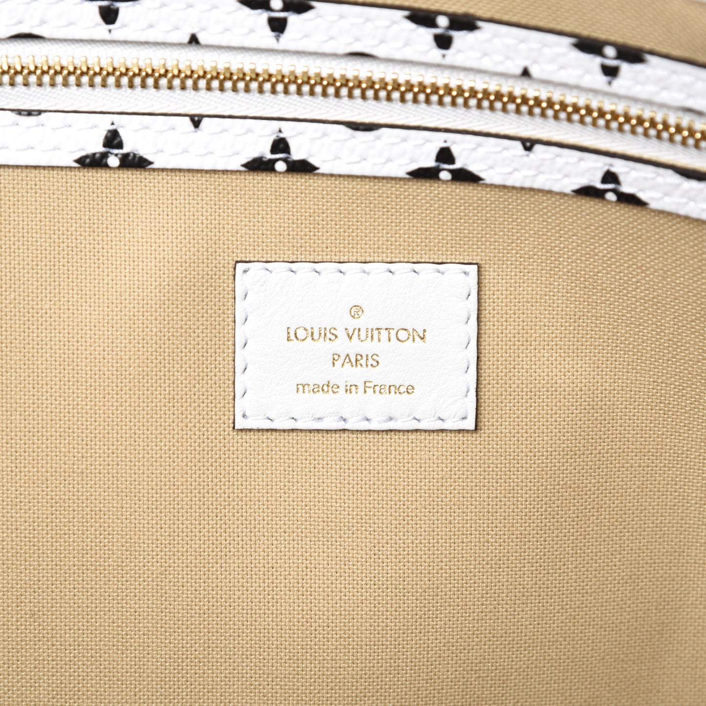 Monogram Giant Keepall Bandouliere 50 Kaki Beige