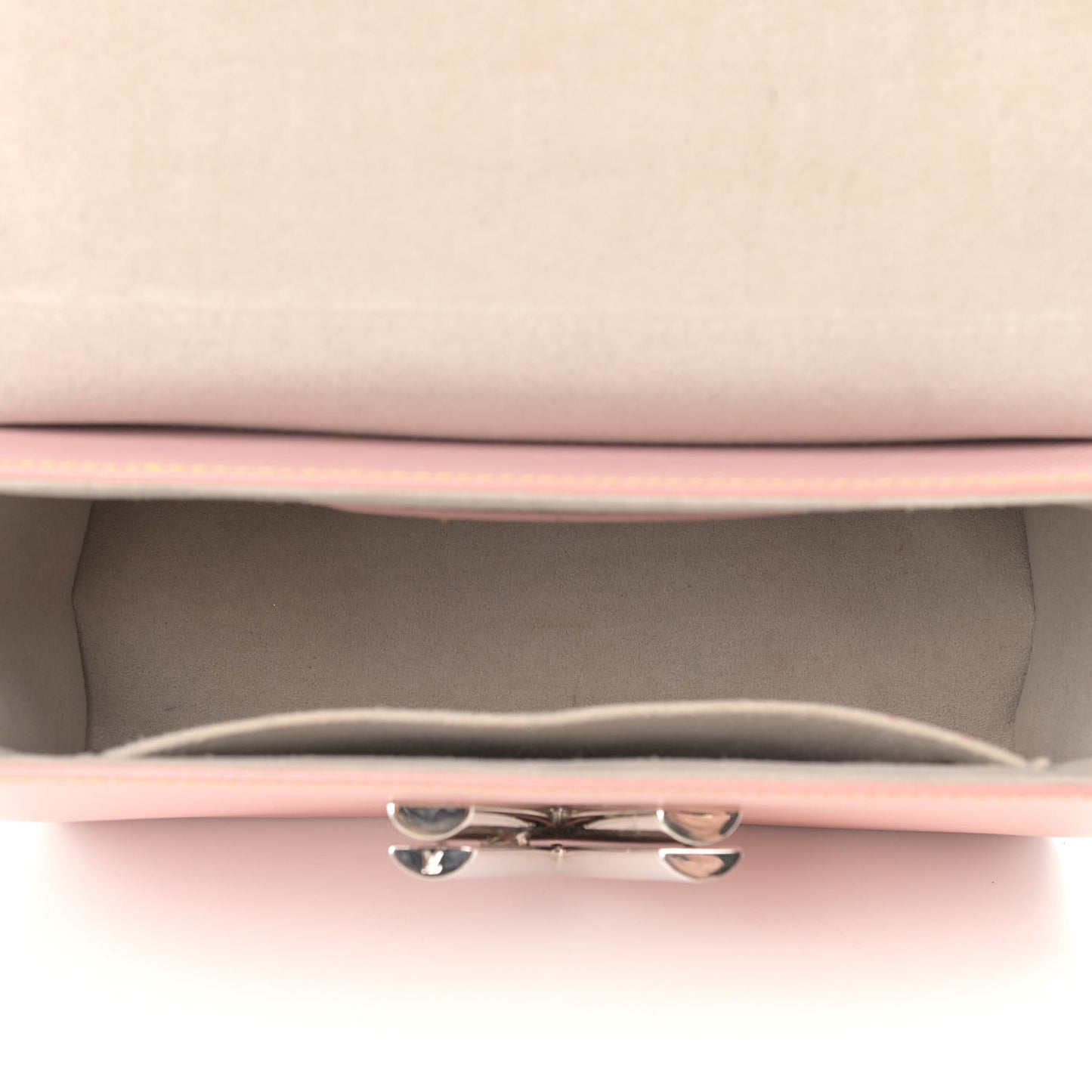 Epi Twist Shoulder Bag MM Rose Ballerine