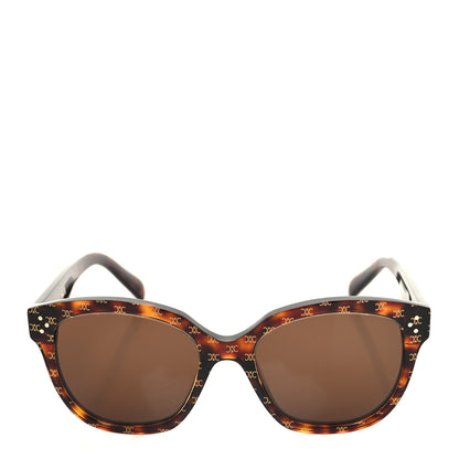 Celine Acetate Triomphe CL 40167I Sunglasses Havana 1 of 7