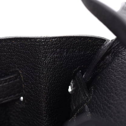 Hermes Togo Birkin 25 Black 27 of 36