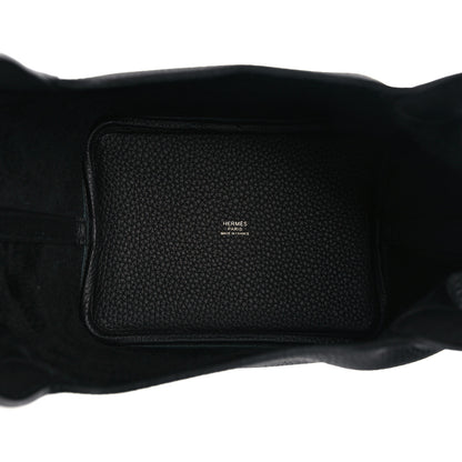 Hermes Taurillon Clemence Monochrome Picotin Lock 18 PM Black 5 of 9
