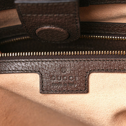 Gucci GG Supreme Monogram Medium Ophidia Shopping Tote Brown 6 of 11