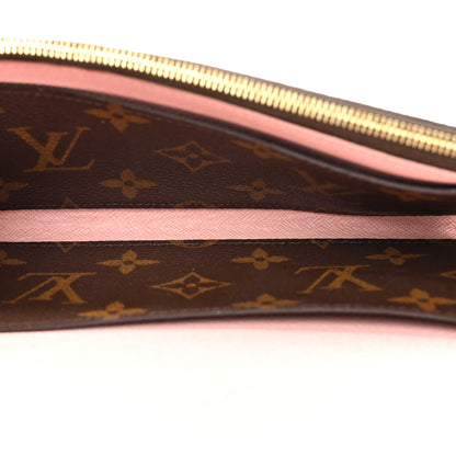 Louis Vuitton Monogram Emilie Wallet Rose Ballerine 5 of 9