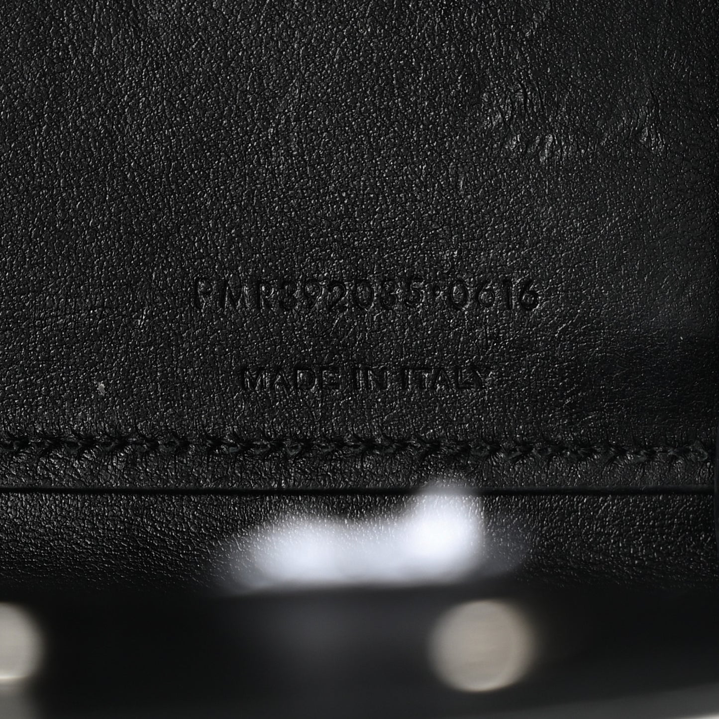 Calfskin Crocodile Embossed Nano Sac De Jour Black