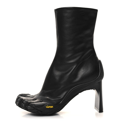 Balenciaga X VIBRAM Calfskin 80mm Toe Booties 39 Black 1 of 7