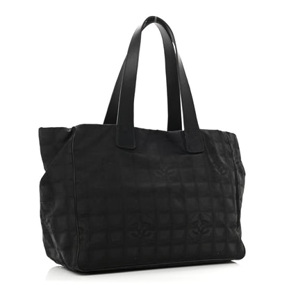 Chanel Nylon Medium Travel Tote Black 2 of 10