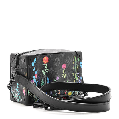 Louis Vuitton Monogram Eclipse Flower Print Mini Soft Trunk 2 of 7
