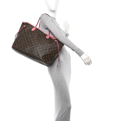 Louis Vuitton Monogram Articles de Voyage Ikat Neverfull GM Rose Velours 2 of 11