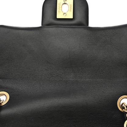 Chanel Lambskin Quilted Mini Pearl Crush Flap Black 12 of 12