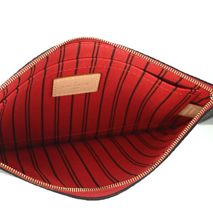 Louis Vuitton Monogram Neverfull MM GM Pochette Cherry 4 of 5