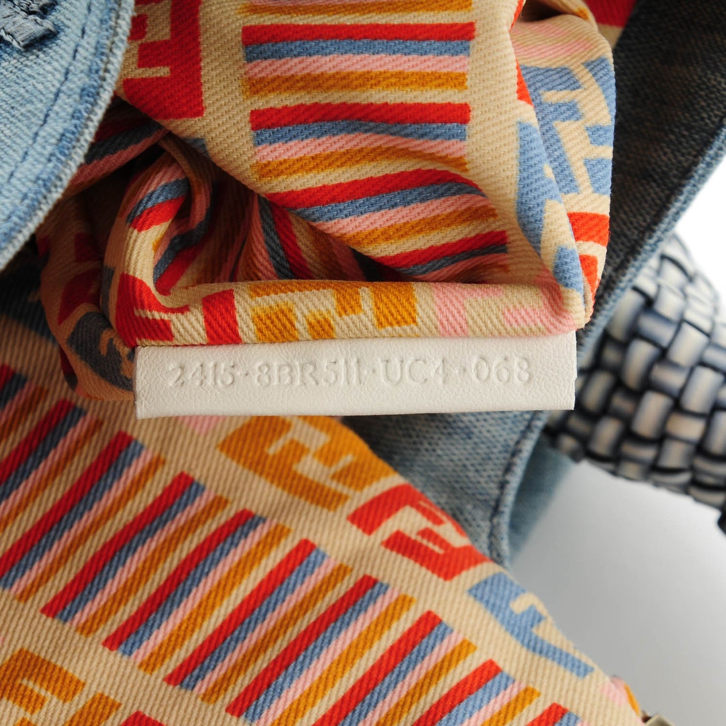 Denim Squirrel Embroidered Spy Blue