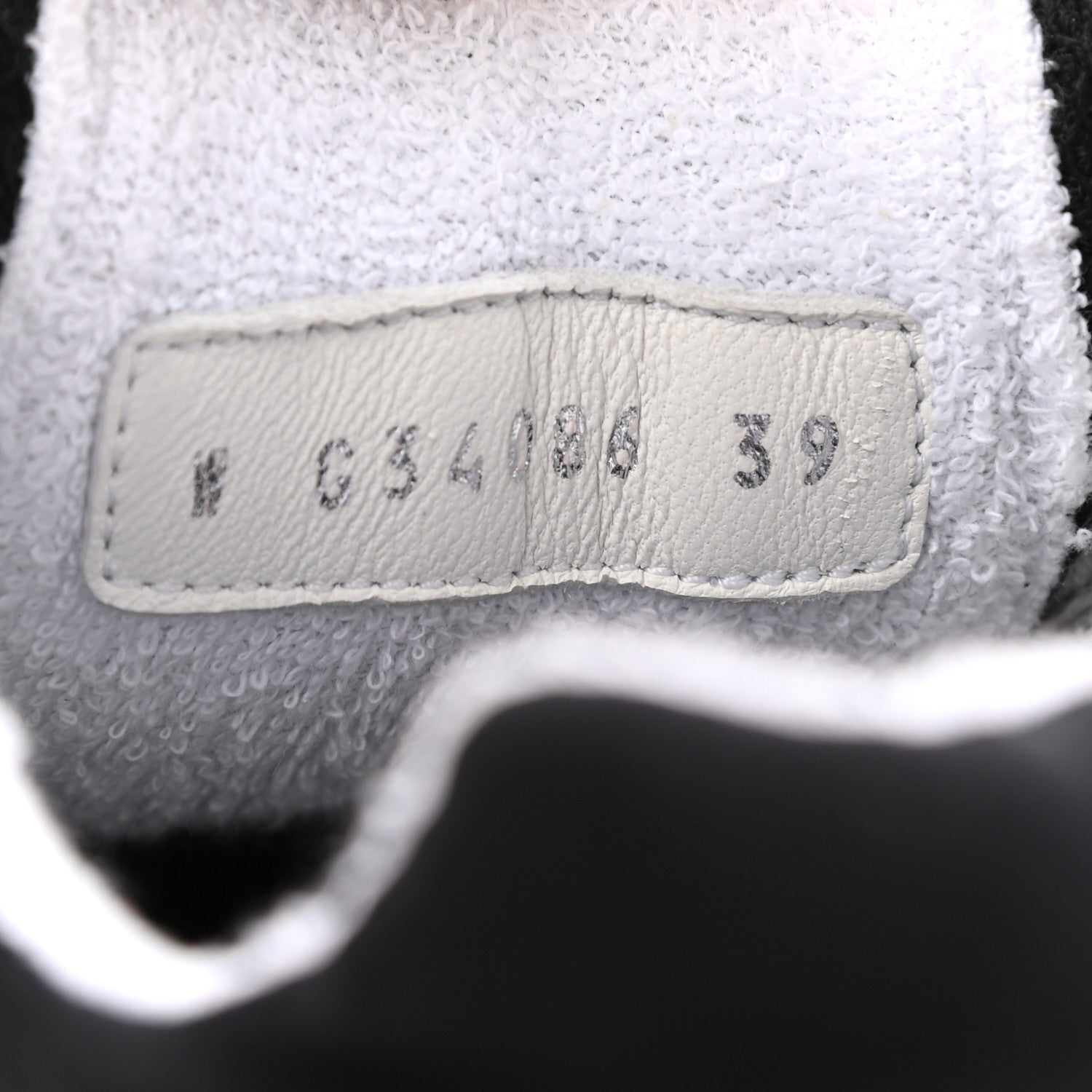 Chanel Calfskin Mesh Lycra Sneakers 39 Black 8 of 11