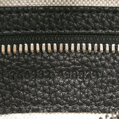 Gucci Calfskin Jumbo GG Embossed Large Backpack Black 7 of 10