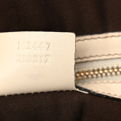 Gucci Calfskin Large Britt Shoulder Bag Ivory 7 of 15