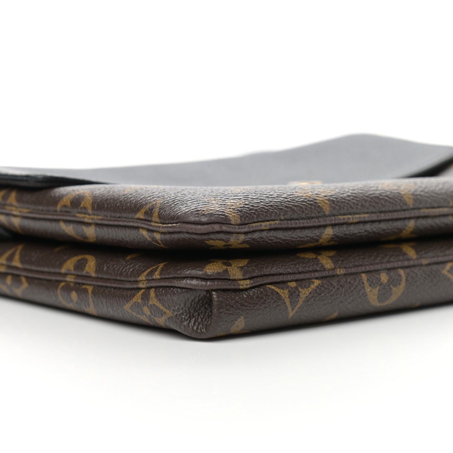 Monogram Twice Pochette Black