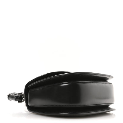 Gucci Boarded Dyana Lux Calfskin Web Monochrome Small Bamboo 1947 Top Handle Bag Black 5 of 13