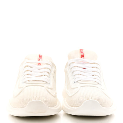 Prada Mesh Neoprene America's Sneakers 8 White 2 of 13