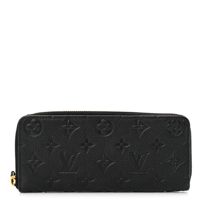 Louis Vuitton Empreinte Clemence Wallet Black 1 of 13