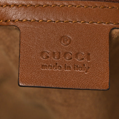 Gucci GG Supreme Monogram Medium Padlock Tote Beige Cuir 6 of 11
