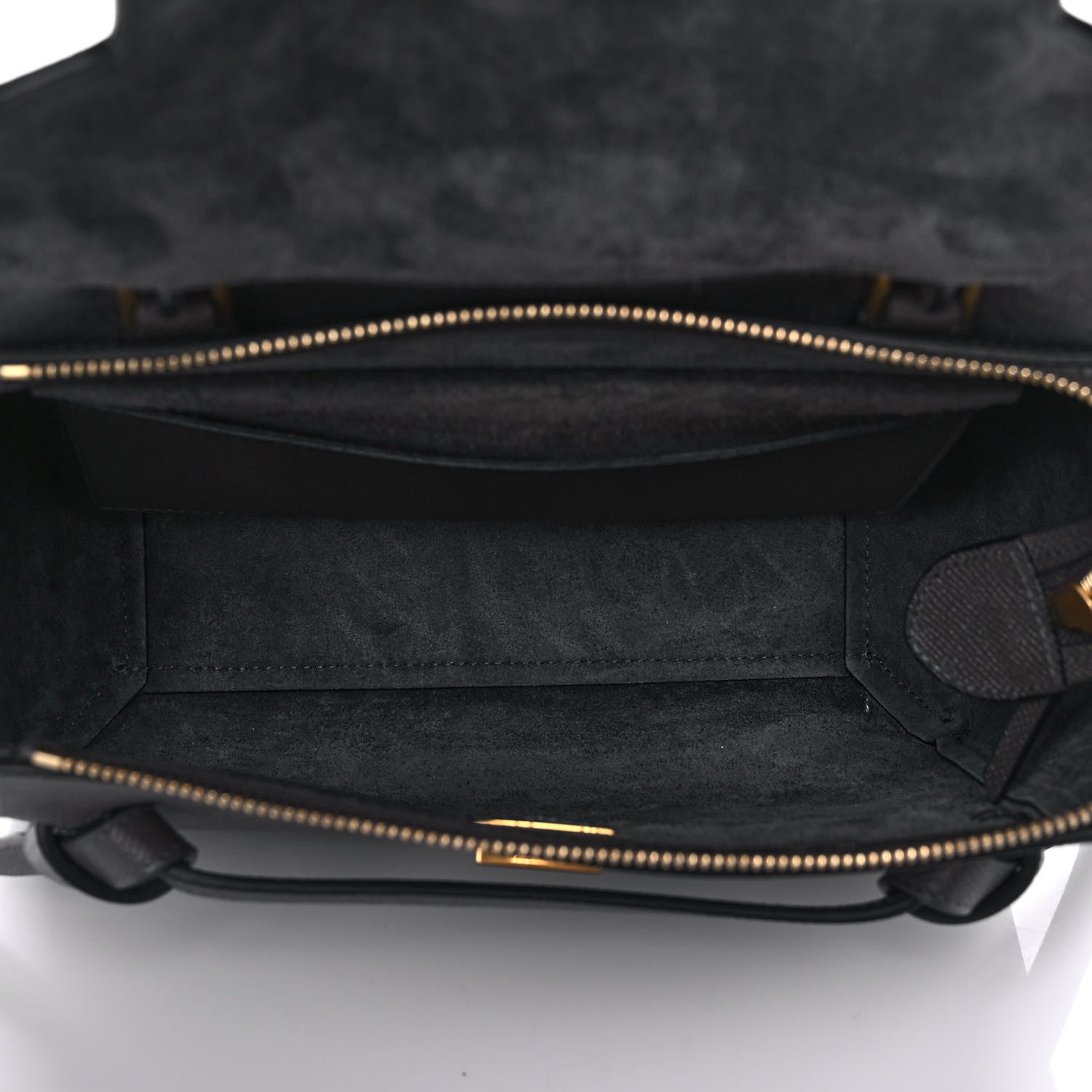 Celine Baby Grained Calfskin Micro Belt Bag Grey 5 of 10