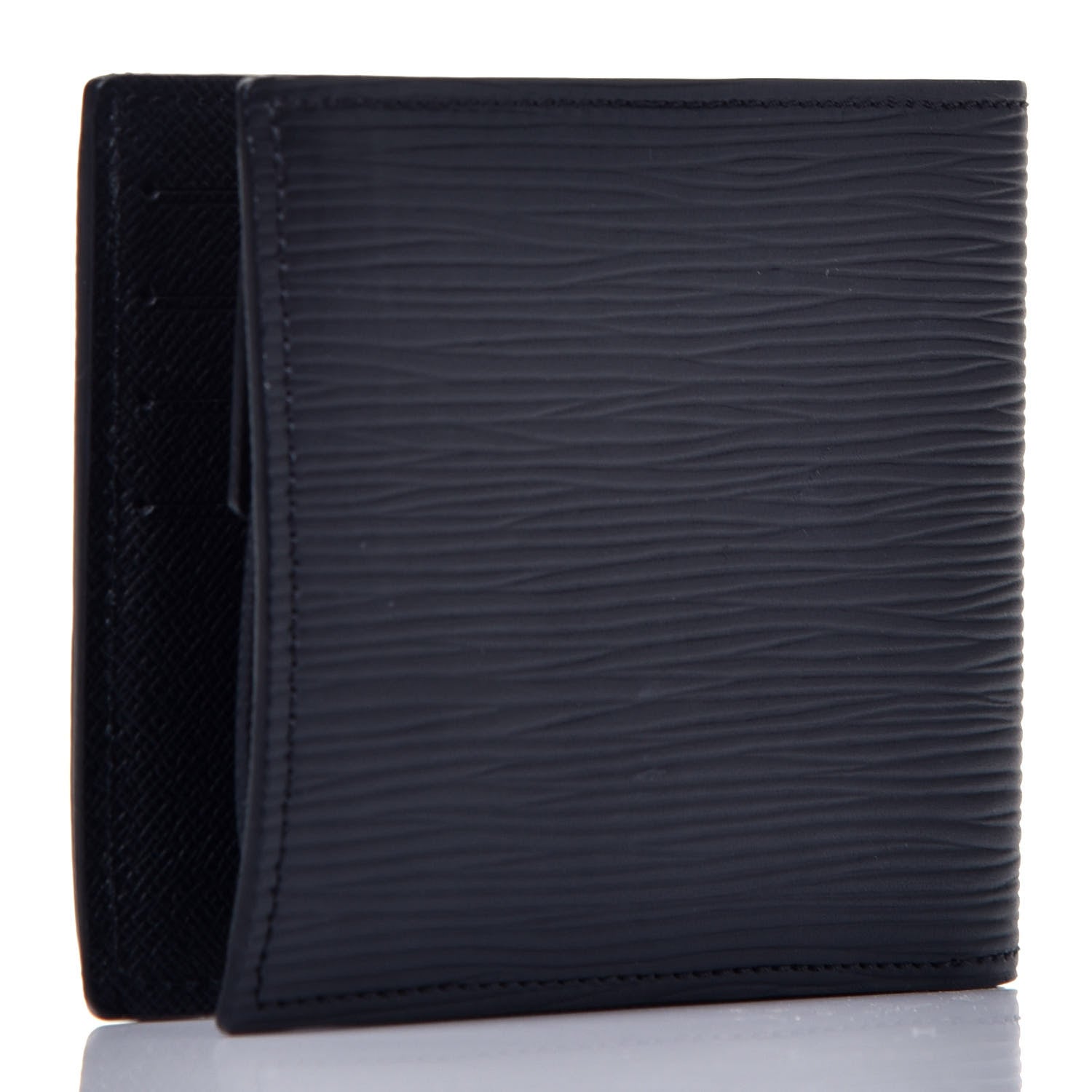 Louis Vuitton Epi Marco Wallet Black 3 of 6