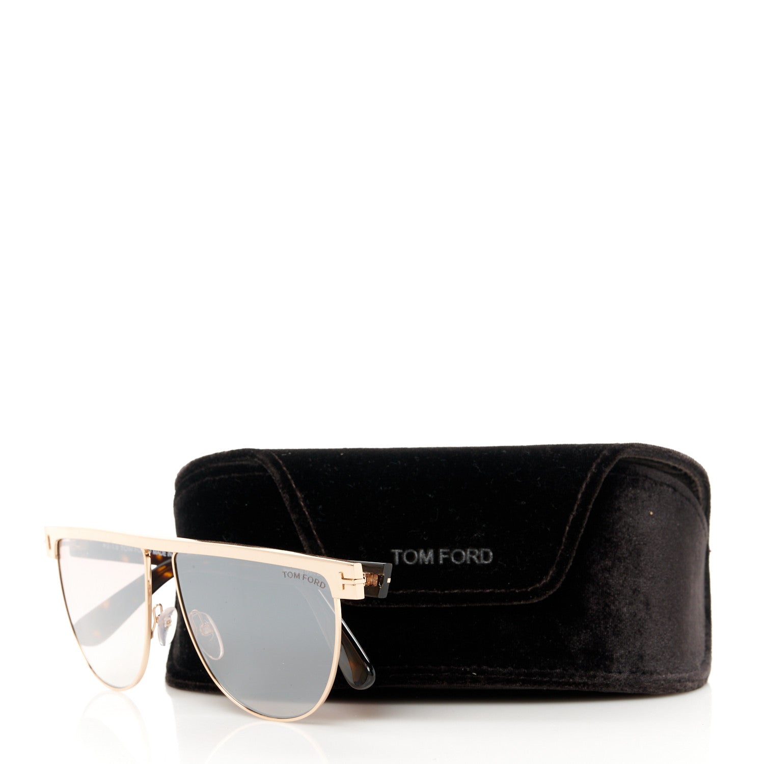 Tom Ford Stephanie Sunglasses TF570 Gold Havana 9 of 9