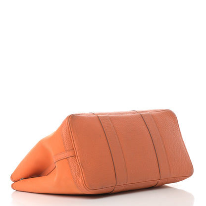 Hermes Toile Negonda Garden Party Tote 36 MM Orange 4 of 18