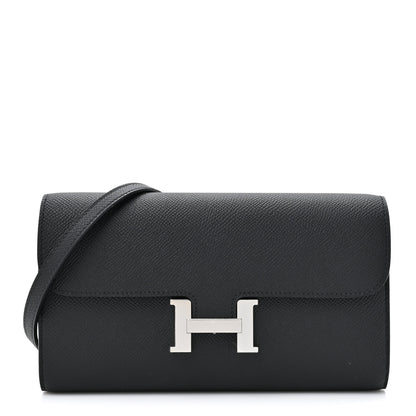 Hermes Epsom Constance Wallet To Go Black 1 of 11