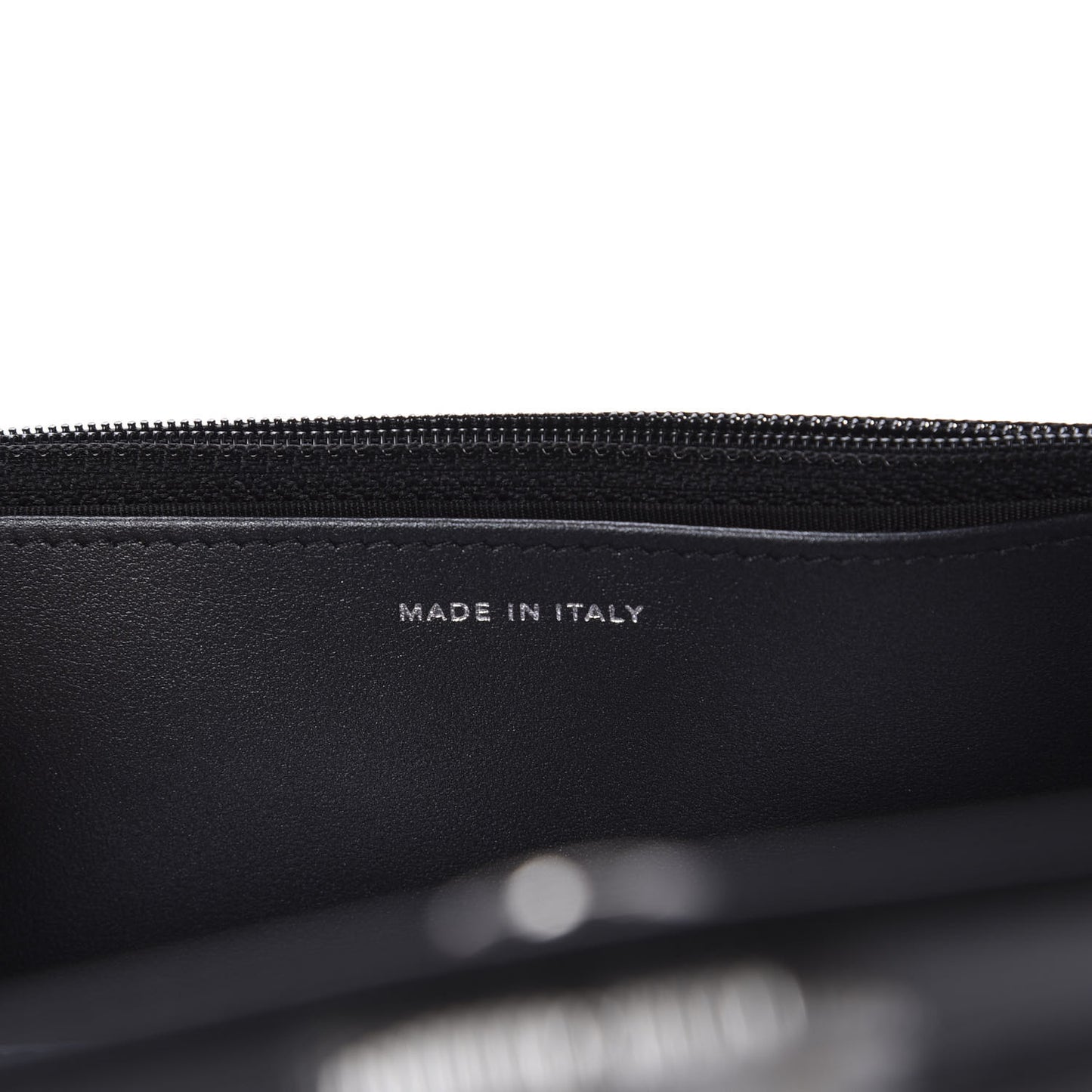 Caviar Quilted Vintage Mademoiselle Wallet On Chain WOC Black