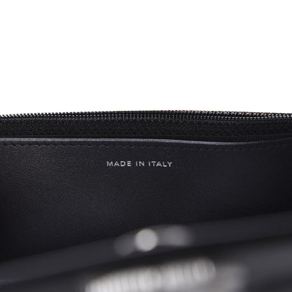 Chanel Caviar Quilted Vintage Mademoiselle Wallet On Chain WOC Black 10 of 12