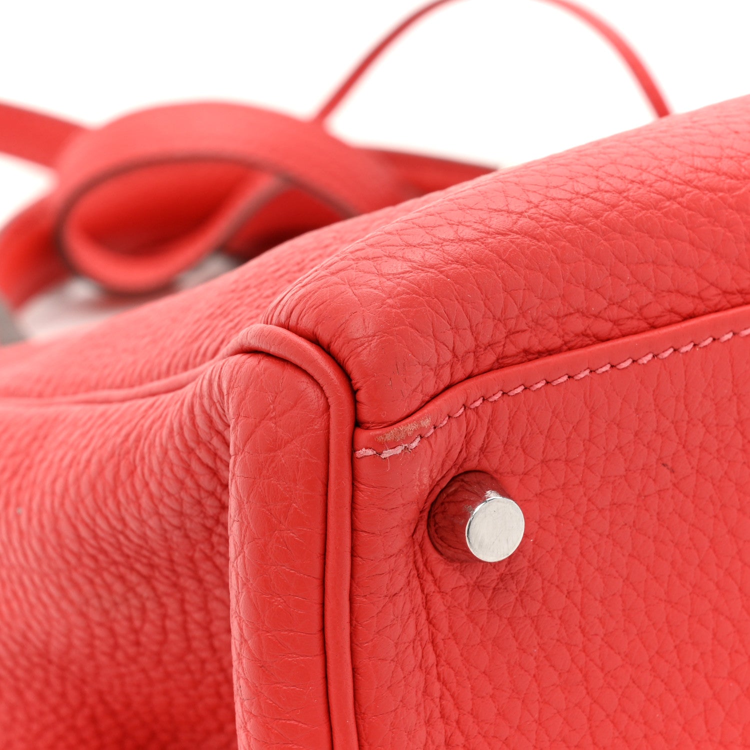 Hermes Togo Kelly Retourne 35 Rouge Pivoine 13 of 18