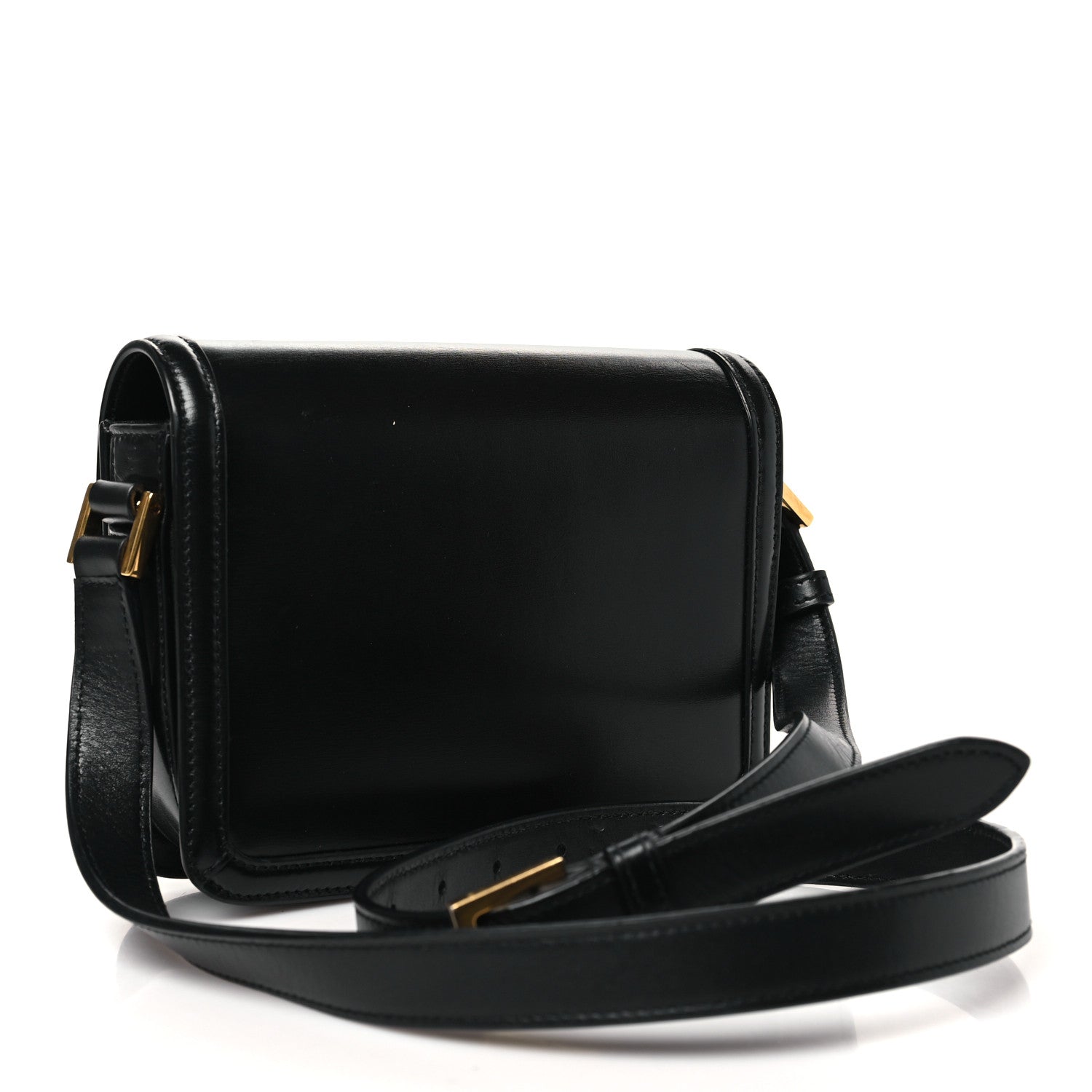 Saint Laurent Smooth Calfskin Small Solferino Satchel Black 3 of 9