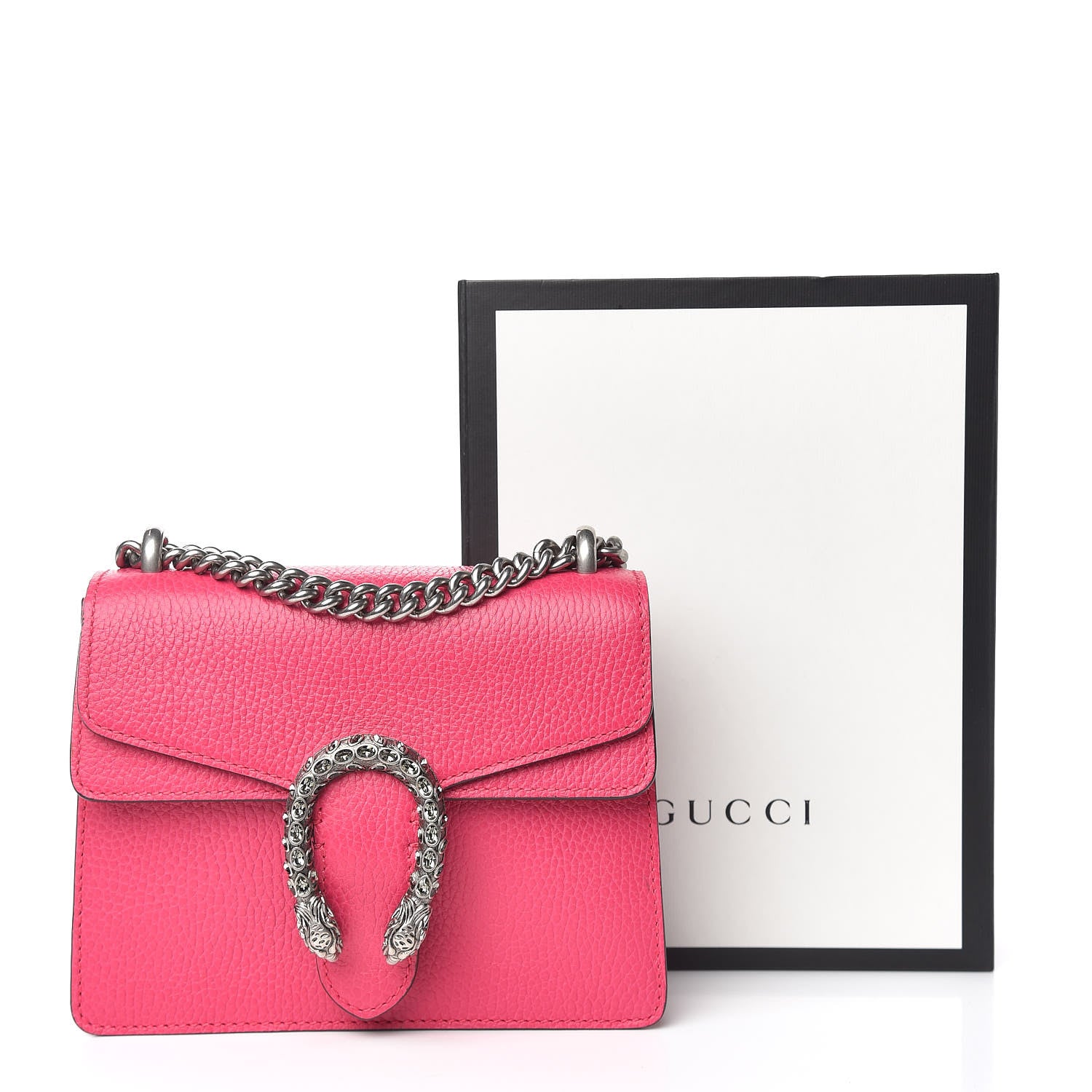 Gucci Calfskin Mini Dionysus Shoulder Bag Box Pink 12 of 12