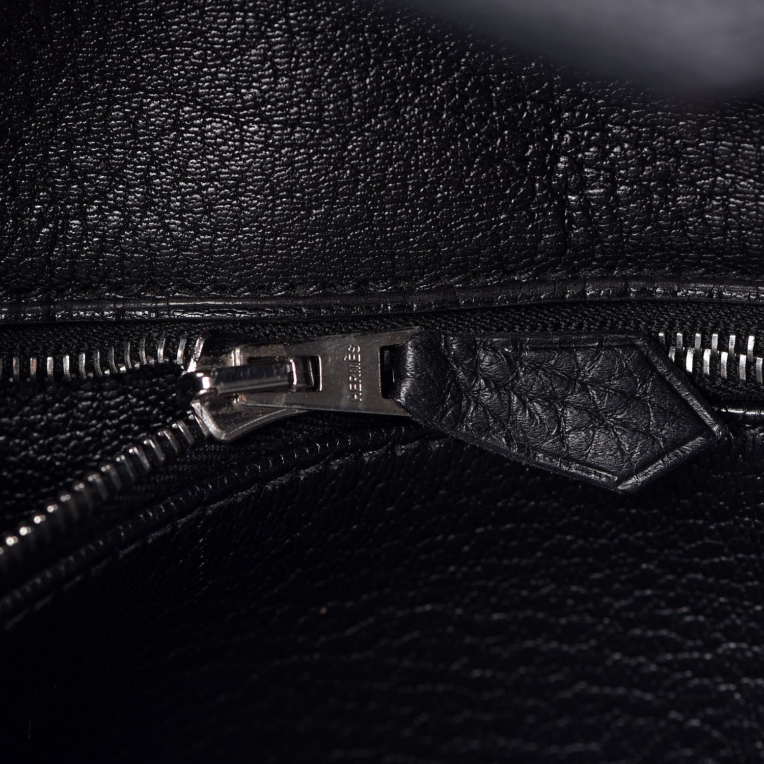 Hermes Taurillon Clemence Birkin 35 Black 16 of 32