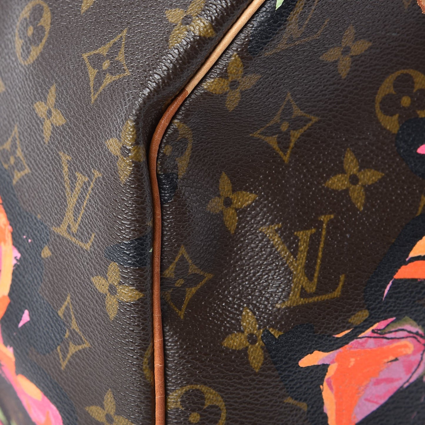 Monogram Roses Speedy 30