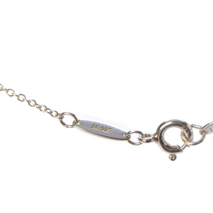 Tiffany Sterling Silver Elsa Peretti Letter L Pendant Necklace 8 of 9